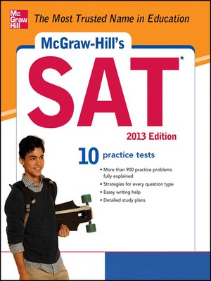 cover image of McGraw-Hill's SAT with CD-ROM